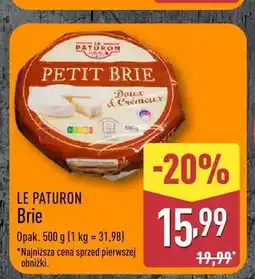 ALDI Brie Le Paturon oferta