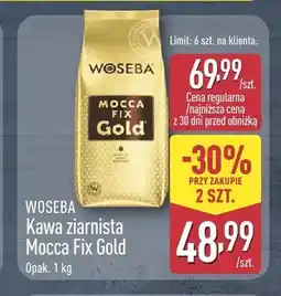 ALDI Kawa ziarnista WOSEBA Mocca Fix Gold oferta
