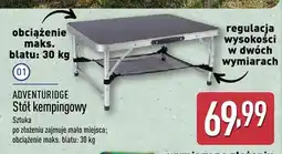 ALDI Stół kempingowy ADVENTURIDGE oferta