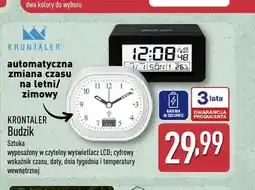 ALDI Budzik analogowy KRONTALER oferta