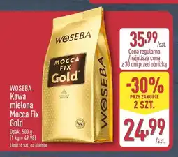 ALDI Kawa mielona WOSEBA Mocca Fix Gold oferta