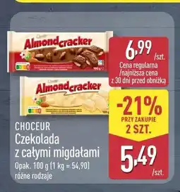 ALDI Czekolada z całymi migdałami CHOCEUR oferta