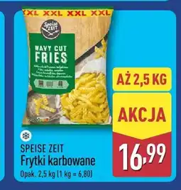 ALDI Frytki karbowane Speise Zeit oferta