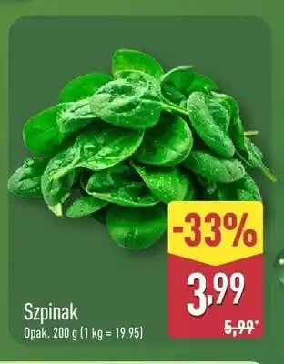 ALDI Szpinak oferta