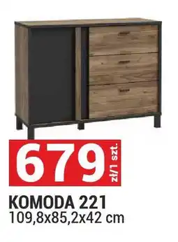 Merkury Market Komoda 221 109,8x85,2x42cm oferta