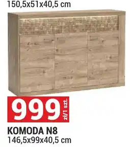 Merkury Market Komoda System Natural N8 kratka Ribbeck 146,5x99x40,5cm oferta