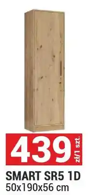 Merkury Market Szafa SMART SR5 1D 50x190x56cm oferta