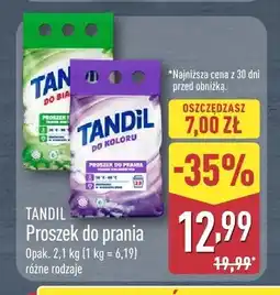 ALDI Proszek do prania Tandil do bieli oferta