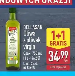ALDI Oliwa z oliwek virgin Bellasan oferta