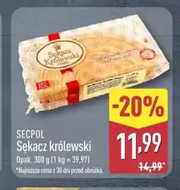 ALDI Sękacz królewski SECPOL oferta
