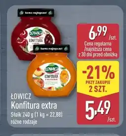 ALDI Konfitura extra ŁOWICZ truskawkowa oferta