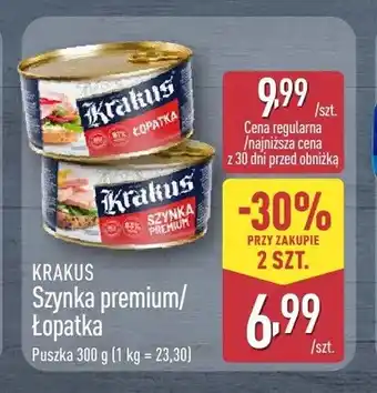 ALDI Szynka premium KRAKUS oferta
