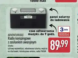 ALDI Radio kempingowe z zasilaniem awaryjnym ADVENTURIDGE oferta