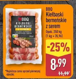 ALDI Kiełbaski berneńskie z serem BBQ oferta
