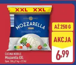 ALDI Ser Mozzarella XXL Cucina Nobile 2-pak oferta