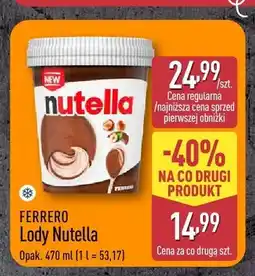 ALDI Lody Nutella Ferrero oferta