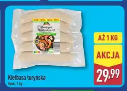 ALDI Kiełbasa turyńska oferta