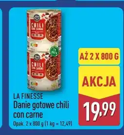 ALDI Danie gotowe chili con carne La Finesse 2-pak oferta