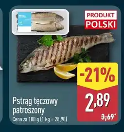 ALDI Pstrąg tęczowy patroszony oferta