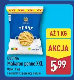 ALDI Makaron penne XXL z semoliny z pszenicy durum Cucina oferta