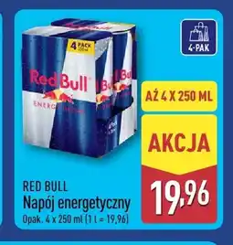 ALDI Napój energetyczny Red Bull 4-pak oferta