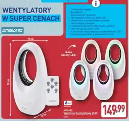 ALDI Wentylator bezłopatkowy AMBIANO 60W oferta