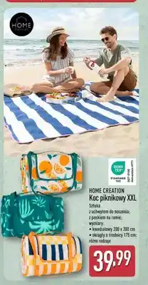 ALDI Koc piknikowy XXL Home Creation oferta