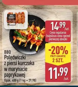 ALDI Polędwiczki z piersi kurczaka w marynacie paprykowej BBQ oferta