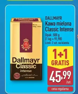 Kawa mielona DALLMAYR Classic Intense