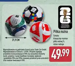 ALDI Piłka nożna FIFA rozmiar 5 21,9cm oferta