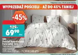 Biedronka Faro Pościel bawełniana Letni Sen oferta