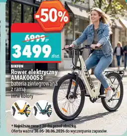 Biedronka Bikfun Rower elektryczny AMAK00053 oferta