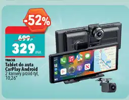 Biedronka Tracer Tablet do auta CarPlay Android oferta