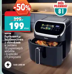 Biedronka Hoffen Frytkownica beztłuszczowa z okienkiem oferta
