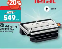 Biedronka Tefal Grill elektryczny Optigrill +XL oferta