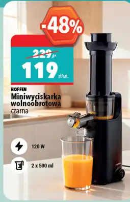 Biedronka Hoffen Miniwyciskarka wolnoobrotowa oferta