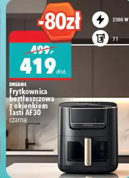 Biedronka Dreame Frytkownica beztłuszczowa z okienkiem Tasti AF30 oferta