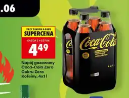 Biedronka Napój gazowany Coca-Cola Zero Cukru Zero Kofeiny oferta