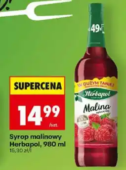 Biedronka Syrop malinowy Herbapol oferta