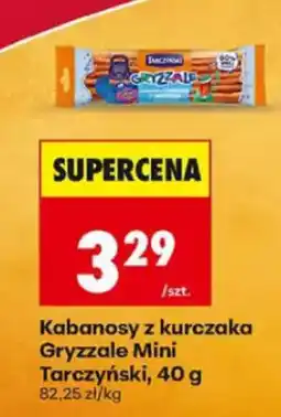 Biedronka Kabanosy z kurczaka Gryzzale Mini Tarczyński oferta