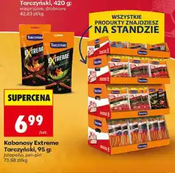 Biedronka Kabanosy Extreme Tarczyński oferta