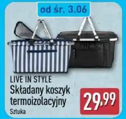 ALDI Live in style Składany koszyk termoizolacyjny oferta