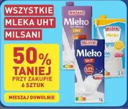 ALDI Milsani Wszystkie mleka UHT oferta