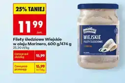 Biedronka Filety śledziowe Wiejskie w oleju Marinero oferta