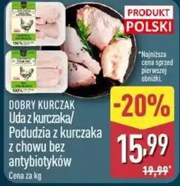 ALDI Dobry Kurczak Uda lub podudzia z kurczaka z chowu bez antybiotyków oferta