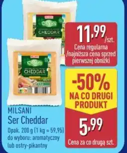 ALDI Milsani Ser Cheddar oferta