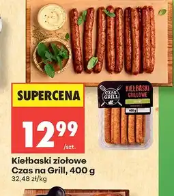 Biedronka Kiełbaski ziołowe Czas na Grill oferta