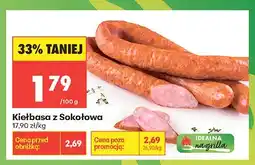 Biedronka Kiełbasa z Sokołowa oferta