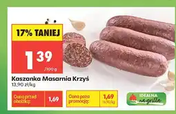 Biedronka Kaszanka Masarnia Krzyś oferta