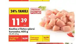 Biedronka Kostka z fileta z piersi kurczaka oferta